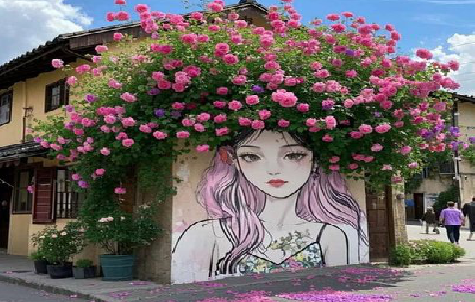 威远怎么设计网红打卡墙绘