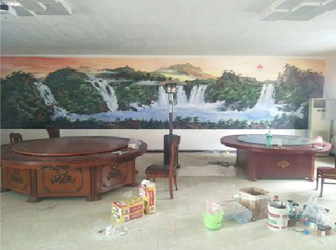 威远墙绘-写实风景