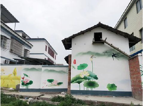 威远室外墙绘-从选材到保养。
