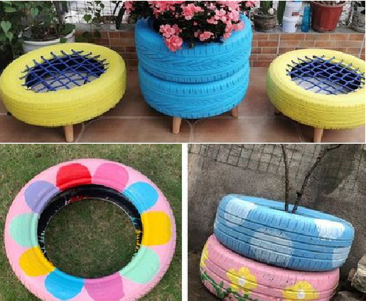 威远墙体彩绘-变废为宝