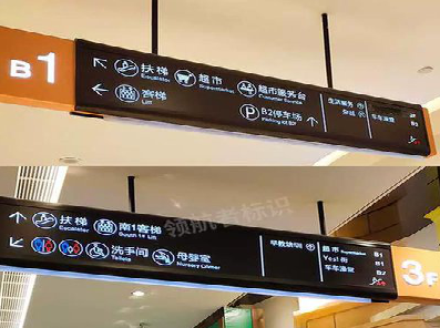 威远如何通过商场标识牌引导客流分布?